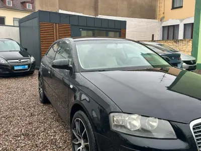 Gebraucht Audi A3 Attraction 102 PS (75 kW) 2008 Phantomschwarz perleffekt Kleinwagen