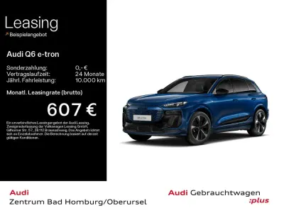 Gebraucht Audi Q6 e-tron Comfort 284 kW (387 PS) 2025 Ascariblau metallic SUV
