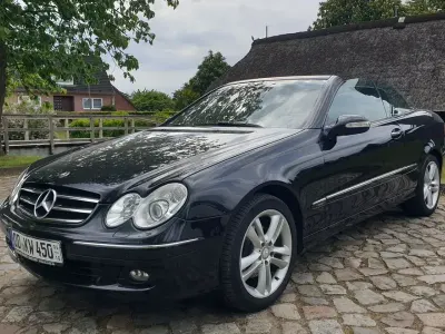 Gebraucht Mercedes CLK280 Avantgarde 231 PS (169 kW) 2009 Schwarz Cabrio