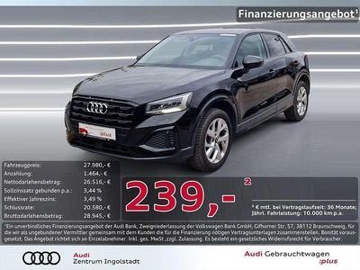 Mythosschwarz metallic Gebraucht 2024 Audi Q2 Advanced Plus SUV | 27.980 € (Fairer Preis)