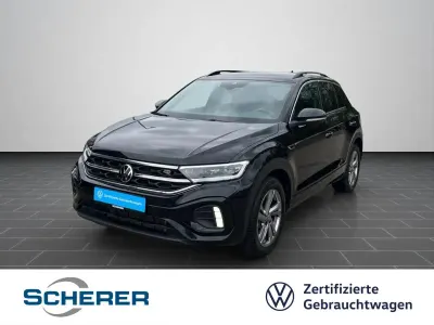 Gebraucht VW T-Roc R-line 110 PS (80 kW) 2023 Deep black perleffekt (metallic) SUV