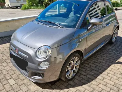 Usata Fiat 500C S 69 CV (50 kW) 2014 Grigio Cabrio