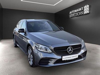 Usado Mercedes C300e AMG 320 HP (235 kW) 2021 Cinzento Sedan