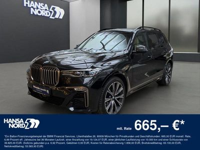 Gebraucht BMW X7 Sport Line 530 PS (389 kW) 2022 Schwarz (metallic) SUV