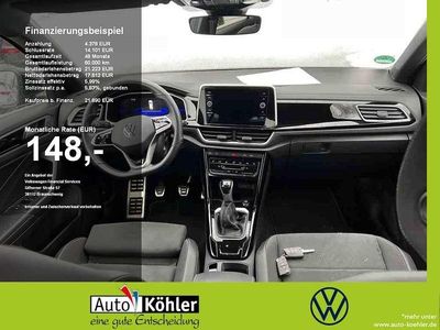 Gebraucht VW T-Roc R-line 110 PS (80 kW) 2023 Indiumgrau SUV