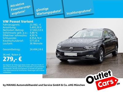Gebraucht VW Passat Business 200 PS (147 kW) 2022 Grau Kombi