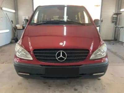 Brugt Mercedes Vito 204 HK (150 kW) 2008 Rød Van