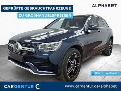 Gebraucht Mercedes GLC300e AMG 320 PS (235 kW) 2021 Cavansitblau (metallic) SUV