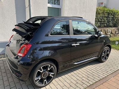 Usata Fiat 500C Rockstar 86 CV (63 kW) 2019 Nero Cabrio