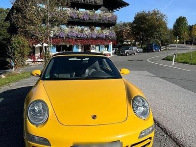 Gebraucht Porsche 911 Carrera 4 Cabriolet 325 PS (239 kW) 2005 Gelb Cabrio