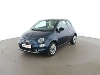 Gebraucht Fiat 500 Lounge 69 PS (50 kW) 2016 Blau Limousine
