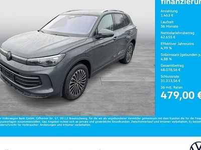 Neu VW Tiguan Life 204 PS (150 kW) 2025 Delfingrau metallic SUV