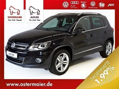 Gebraucht VW Tiguan LOUNGE 150 PS (110 kW) 2016 Schwarz metallic SUV