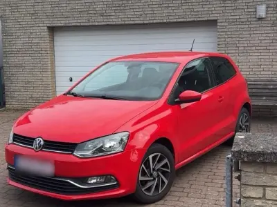 Gebraucht VW Polo Sound 75 PS (55 kW) 2017 Rot Kleinwagen