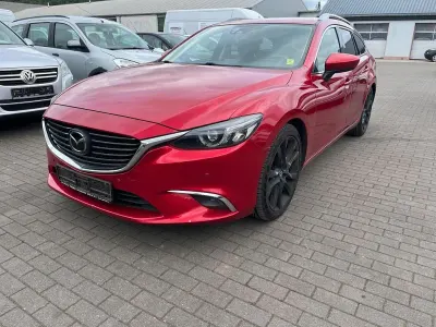 Usata Mazda 6 Sports-Line 175 CV (128 kW) 2015 Rosso Station wagon