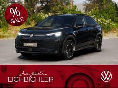 Neu VW T-Roc R-line 150 PS (110 kW) 2025 Schwarz (grenadillschwarz metallic) SUV