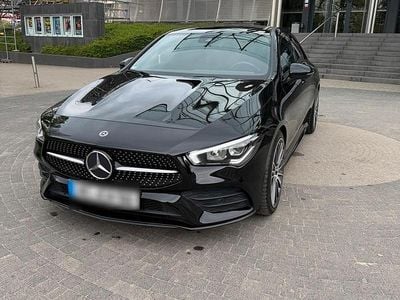Usata Mercedes CLA200 AMG line 163 CV (119 kW) 2020 Nero Coupé