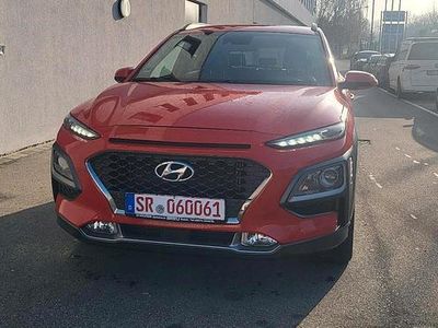 Gebraucht Hyundai Kona 136 PS (100 kW) 2019 Orange SUV