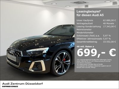 gebraucht Audi A5 Cabriolet S LINE 40 TFSI El. Verdeck Navi Leder Cockpit Soundsystem B & O LED