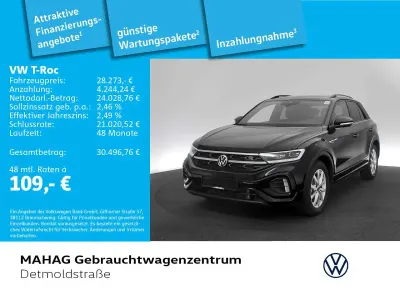 Gebraucht VW T-Roc R-line 150 PS (110 kW) 2025 Deep black perleffekt SUV