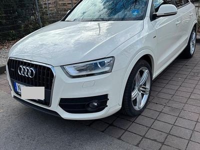 Gebraucht Audi Q3 S-line plus 177 PS (130 kW) 2013 Weiß SUV