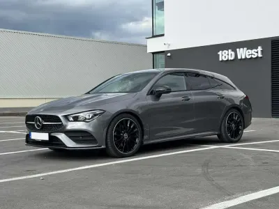 Gebraucht Mercedes CLA220 190 PS (139 kW) 2021 Grau Coupé