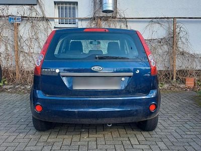 Gebraucht Ford Fiesta 2006 Blau Kleinwagen