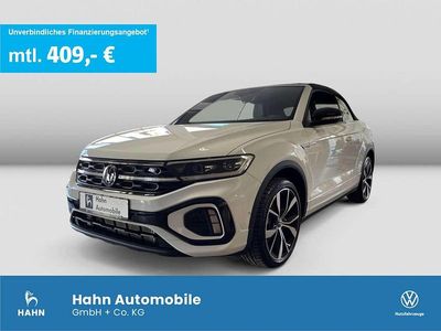 Gebraucht VW T-Roc Cabriolet R-line 150 PS (110 kW) 2025 Weiß Cabrio