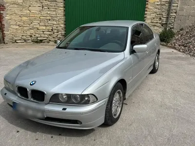 Brugt BMW 525 163 HK (119 kW) 2002 Sølv Sedan