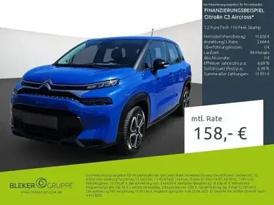 Gebraucht Citroën C3 Aircross Feel 110 PS (80 kW) 2023 Voltaicblau SUV