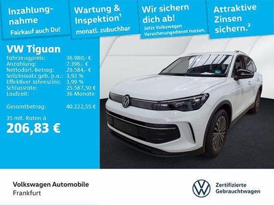 Weiß Gebraucht 2025 VW Tiguan Goal SUV | 36.980 € (Guter Preis)