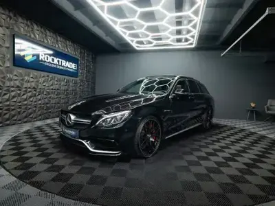 Brugt Mercedes C63S AMG AMG 510 HK (375 kW) 2017 Sort Stationcar