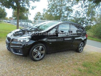 Gebraucht BMW 216 Gran Tourer Sport Line 116 PS (85 kW) 2016 Schwarz Van / Kleinbus