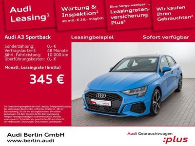 gebraucht Audi A3 Sportback S line 30 TDI S tronic