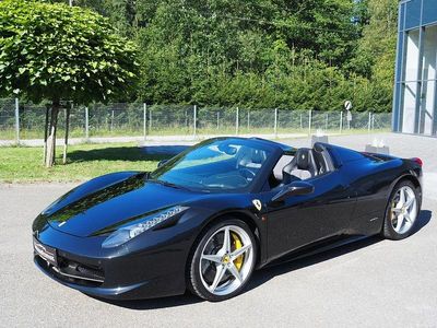 Gebraucht Ferrari 458 570 PS (419 kW) 2013 Schwarz Cabrio