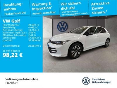 Gebraucht VW Golf VIII Goal 116 PS (85 kW) 2025 Weiß Limousine
