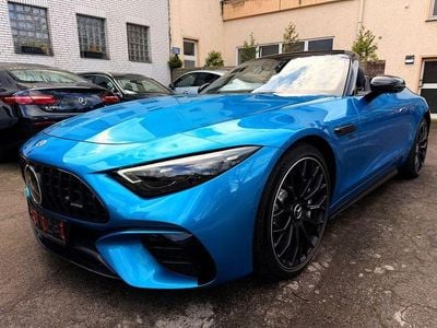 Gebraucht Mercedes SL43 AMG AMG 381 PS (280 kW) 2023 Blau Cabrio