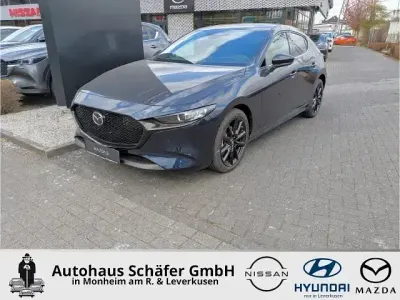 Ny Mazda 3 Homura-Line 140 HK (102 kW) 2026 Blå Sedan