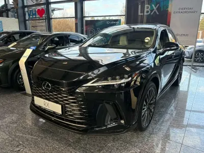 Gebraucht Lexus RX350h E-FOUR Luxury Line 250 PS (183 kW) 2026 Graphitschwarz metallic SUV