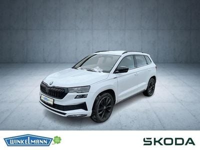 Gebraucht Skoda Karoq SportLine 150 PS (110 kW) 2022 Weiß SUV