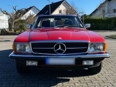 Gebraucht Mercedes SL280 185 PS (136 kW) 1983 Rot Cabrio