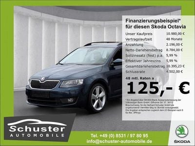 Gebraucht Skoda Octavia Elegance 179 PS (131 kW) 2013 Blau Kombi