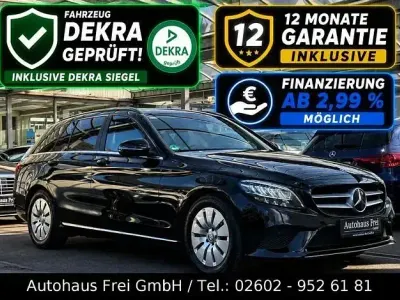 Gebraucht Mercedes C220 194 PS (142 kW) 2021 Schwarz Limousine