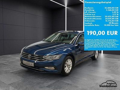 Gebraucht VW Passat Business 150 PS (110 kW) 2023 Aquamarinblau (blau) Kombi