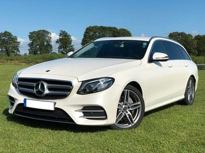 Gebraucht Mercedes E220 AMG line 194 PS (142 kW) 2017 Weiß Kombi
