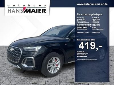 Second-hand Audi Q5 Sportback S-Line 367 CP (269 kW) 2023 Negru SUV