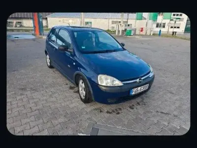 Gebraucht Opel Corsa 75 PS (55 kW) 2003 Blau Kleinwagen