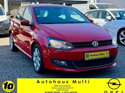Gebraucht VW Polo Highline 86 PS (63 kW) 2009 Rot Limousine