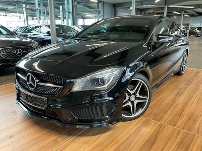 Schwarz Gebraucht 2016 Mercedes CLA200 AMG line Kombi | 17.390 € (Fairer Preis)