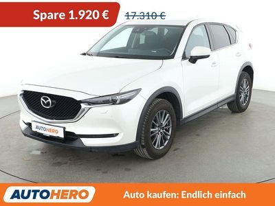 Gebraucht Mazda CX-5 Exclusive-Line 150 PS (110 kW) 2017 Weiß SUV